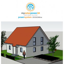 PV-PowerSystem DESIGNline Komplett-Bausatz für den Garten